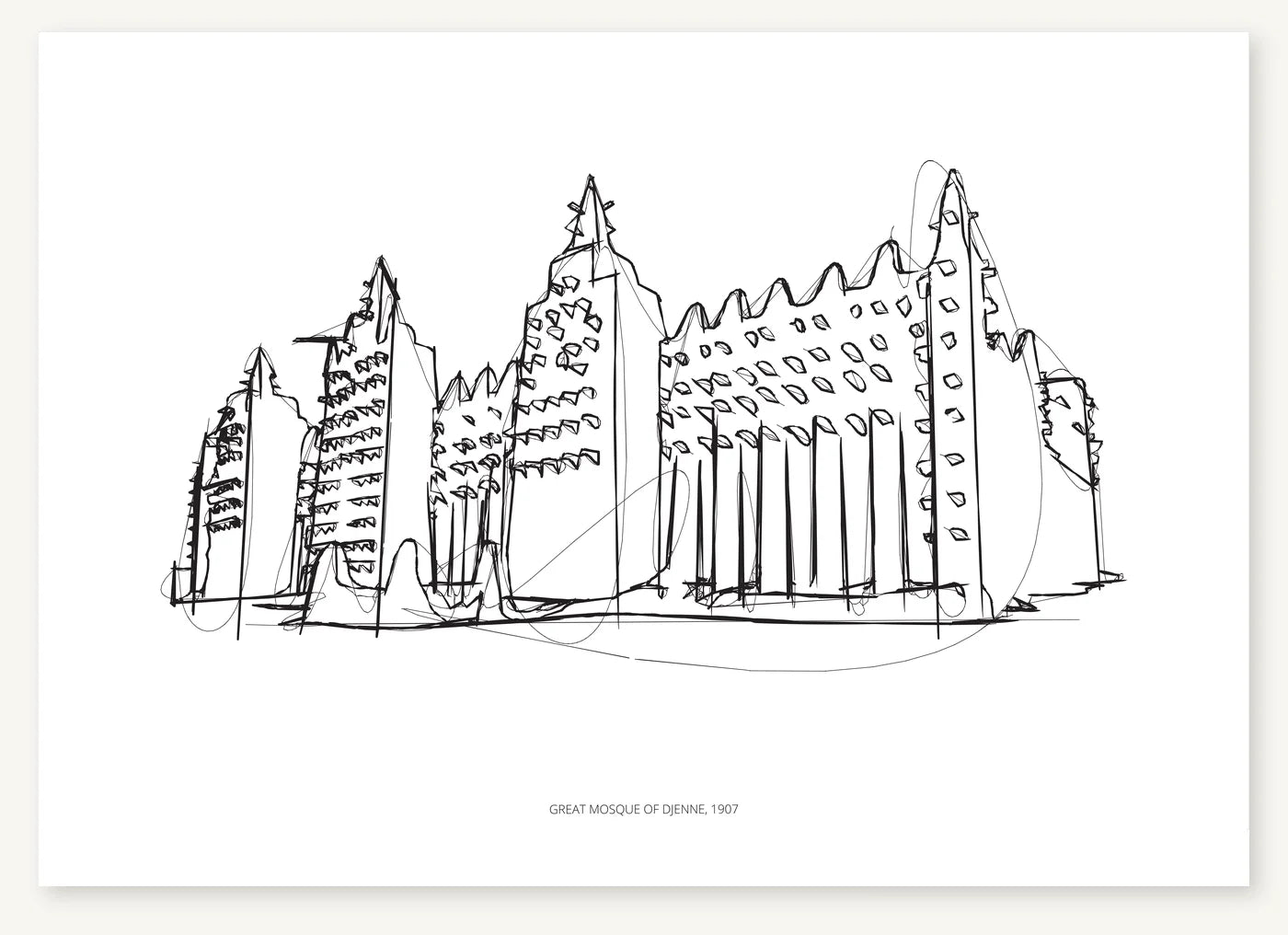 FK-176 Great Mosque of Djenne