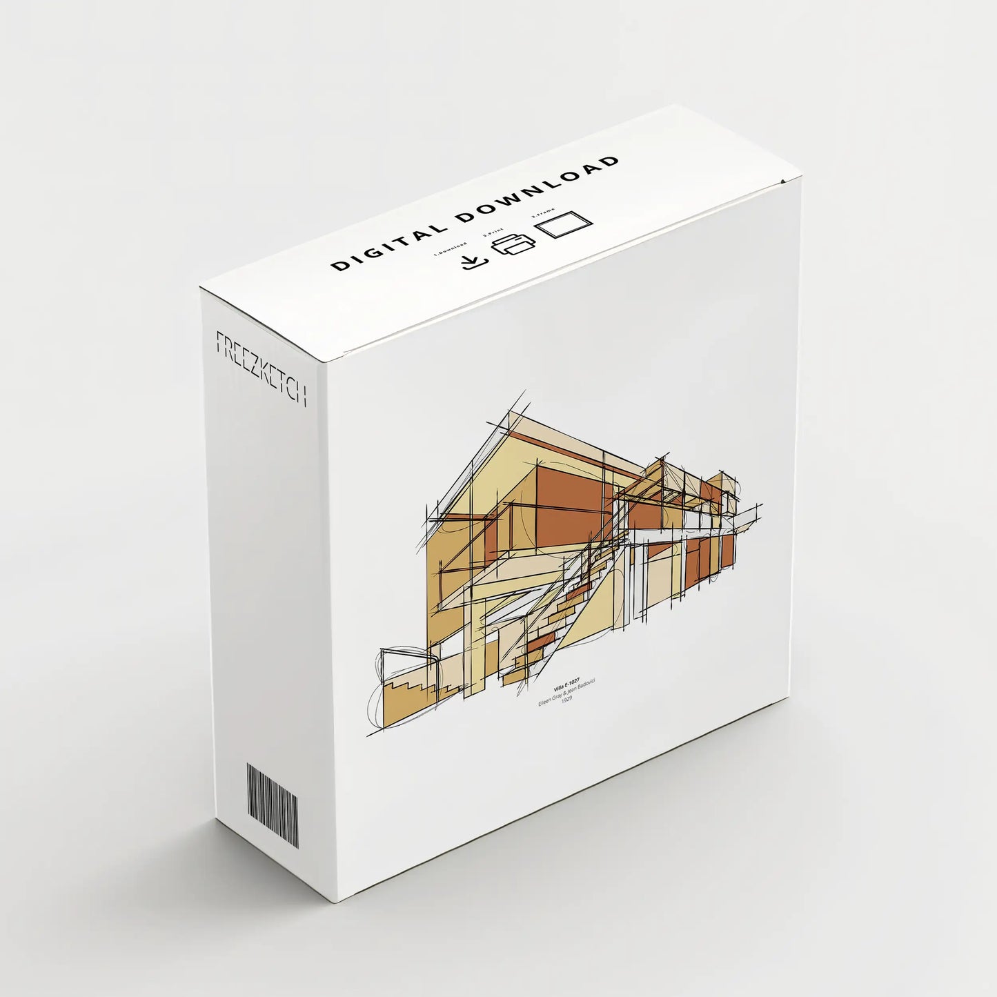 Villa E-1027 Printable Signature Sketch