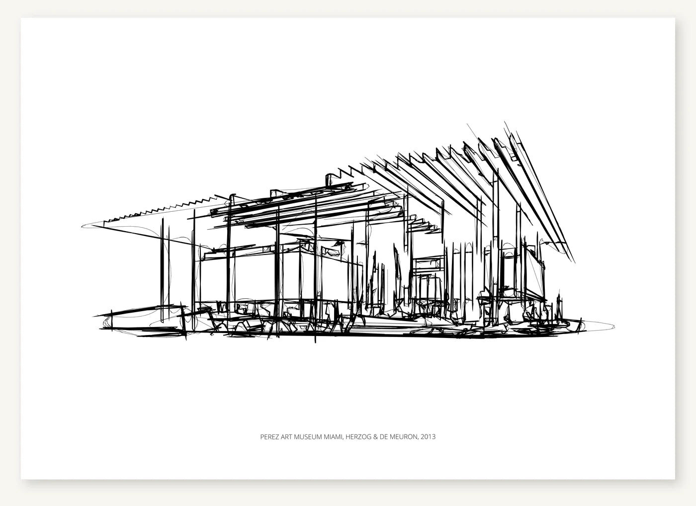 FK-198 Perez Art Museum Miami architectural sketch preview