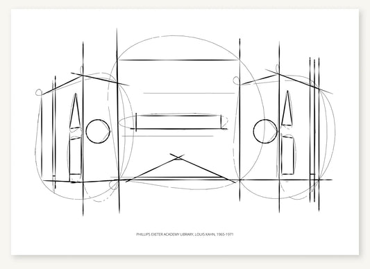 FK-021 Bangladesh National Parliament House Freezketch architectural sketch preview