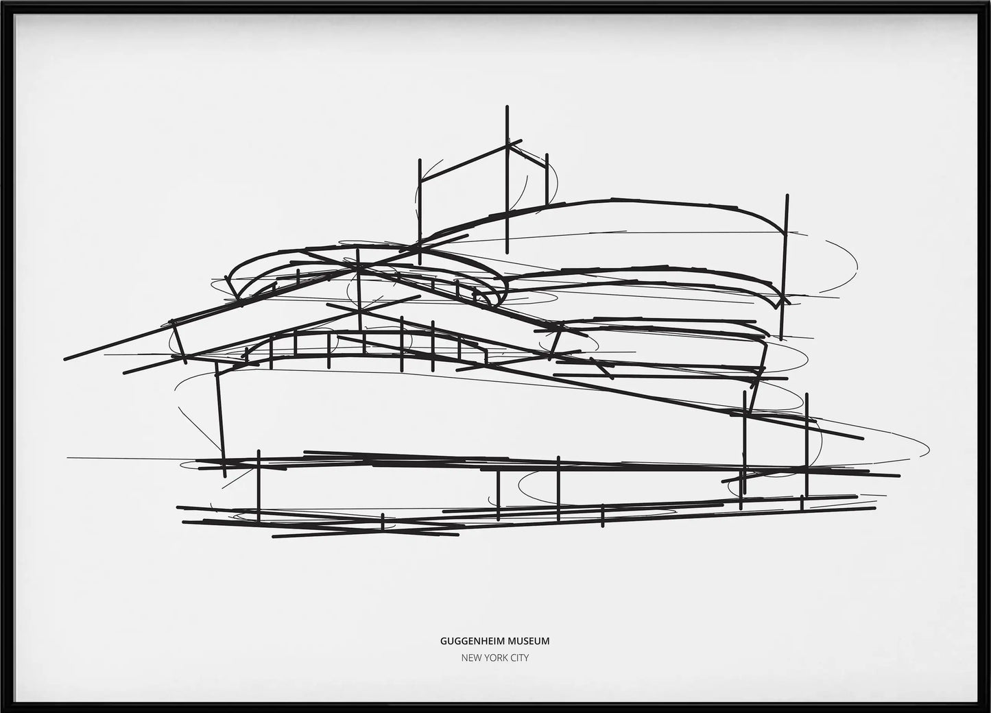 Guggenheim Museum Sketch