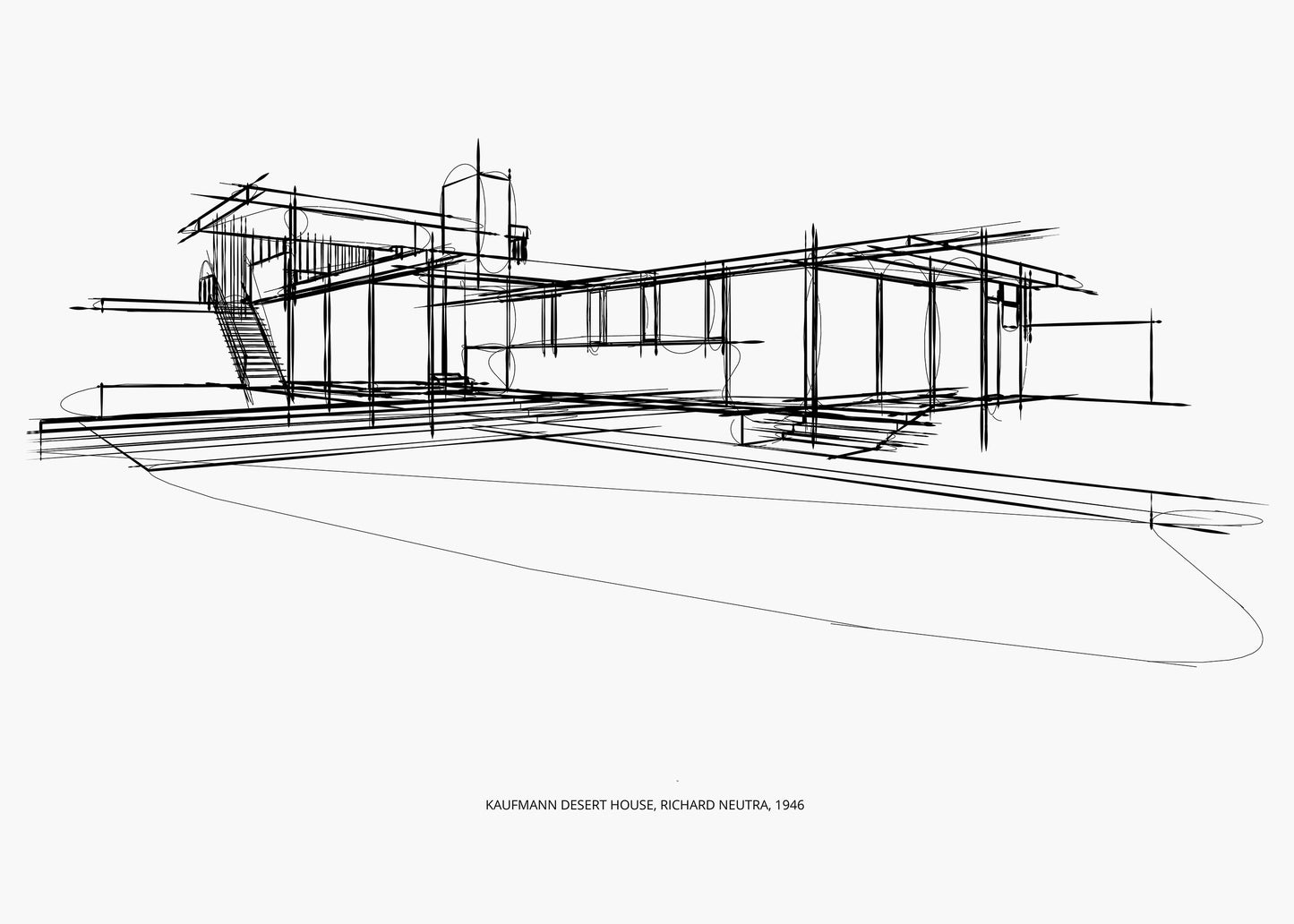 Kaufmann Desert House, Richard Neutra