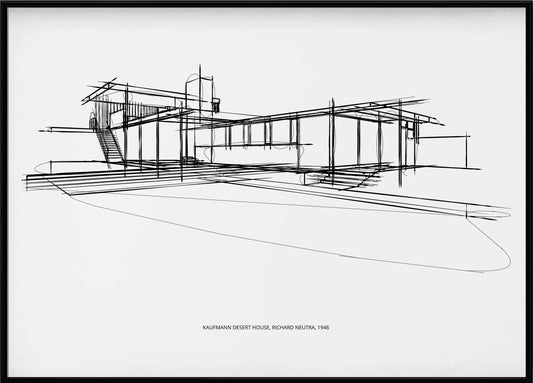 Kaufmann Desert House Sketch