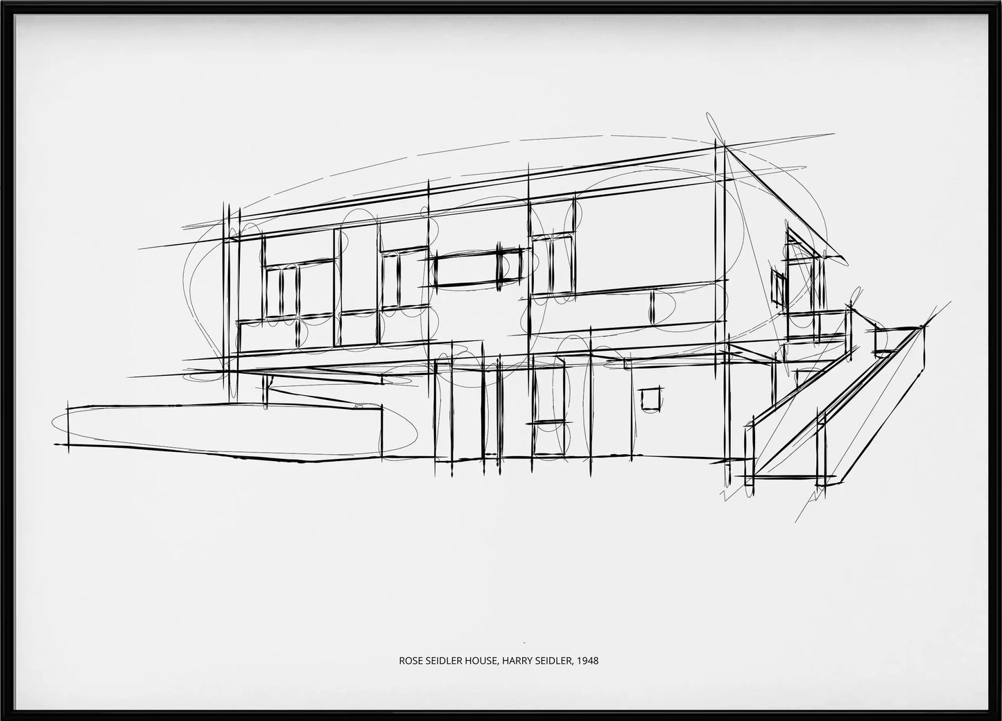 Rose Seidler House Sketch