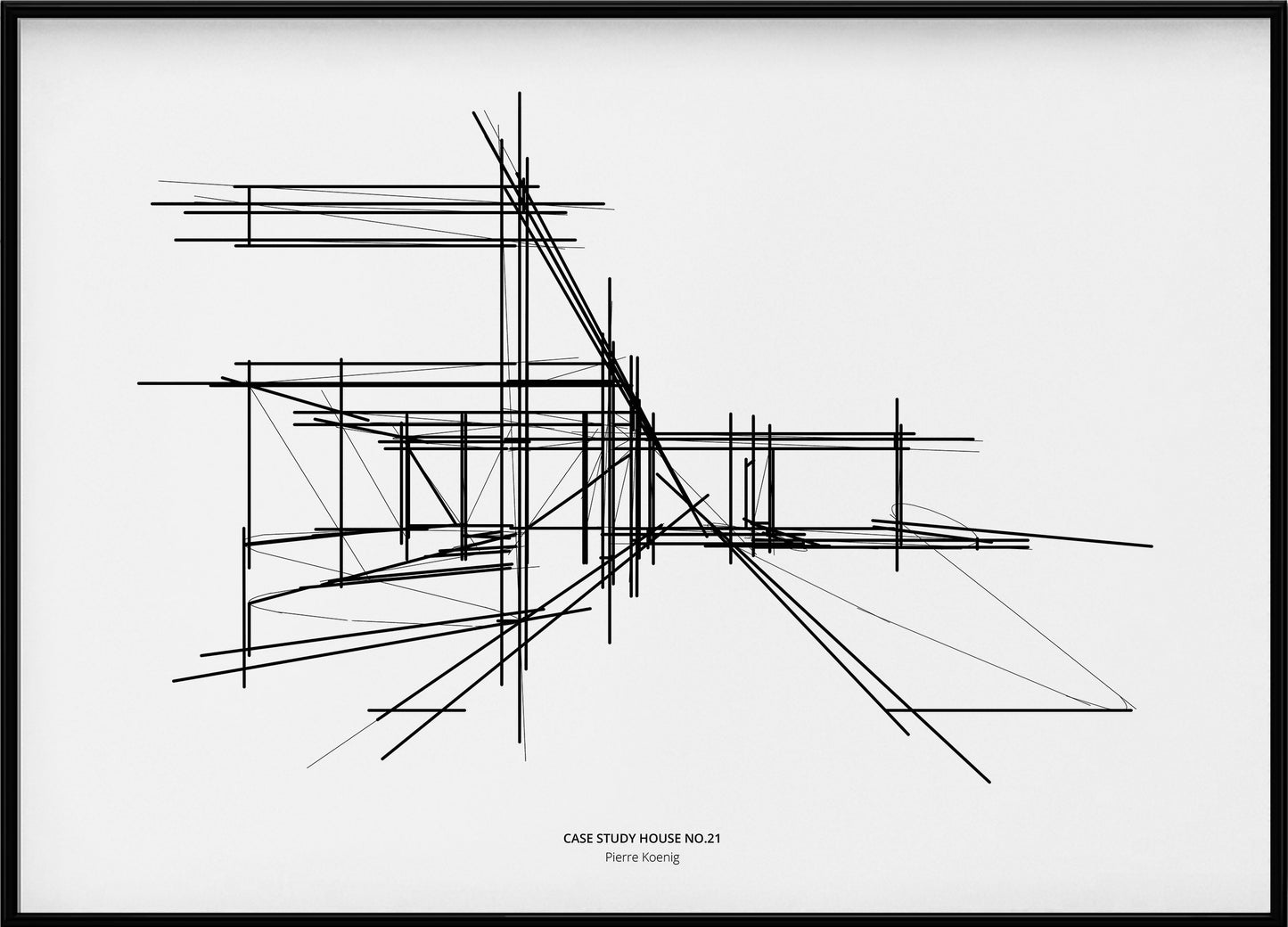 Case Study House No.21 Sketch