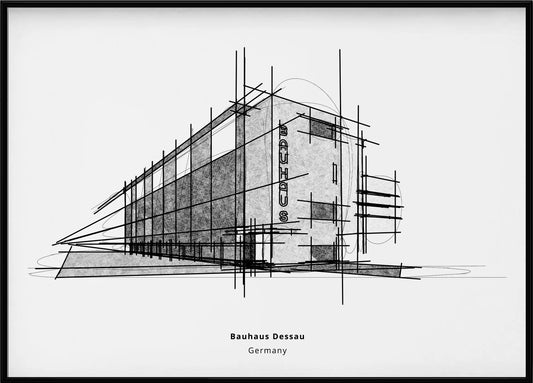 Bauhaus Dessau Sketch