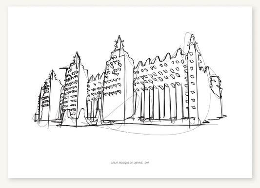 FK-176 Great Mosque of Djenne