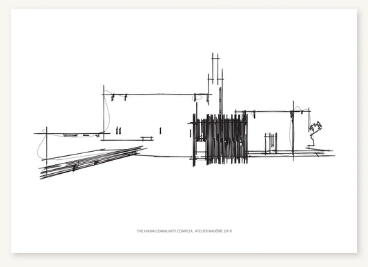 FK-168 Hikma Community Complex Freezketch architectural sketch preview