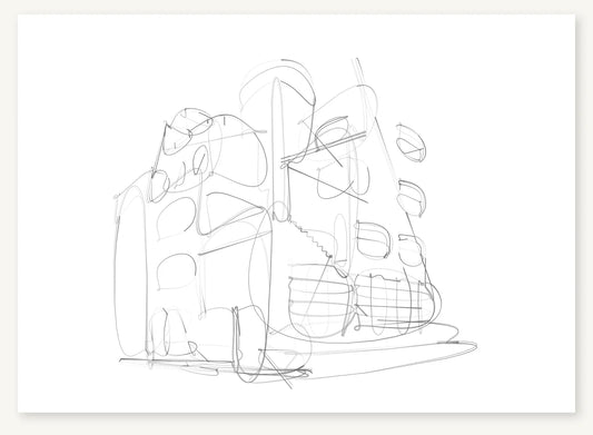 FK-042 Hotel Atelier des Freres Martel Freezketch architectural sketch preview