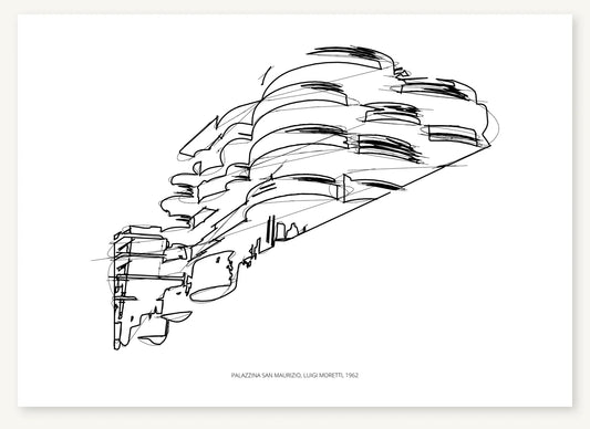 FK-096 Palazzina San Maurizio Freezketch architectural sketch preview