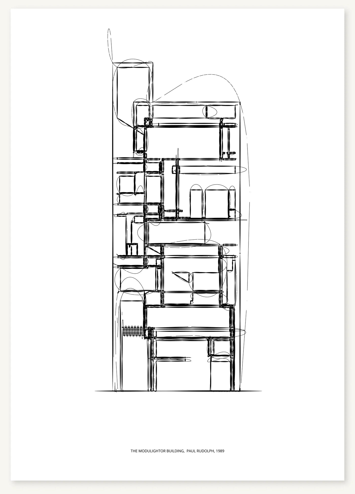 FK-135 The Modulightor Freezketch architectural sketch preview
