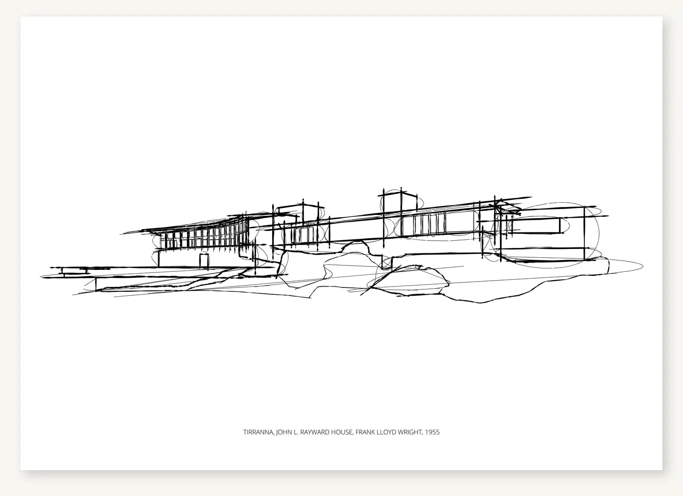 FK-097 Tiranna Freezketch architectural sketch preview