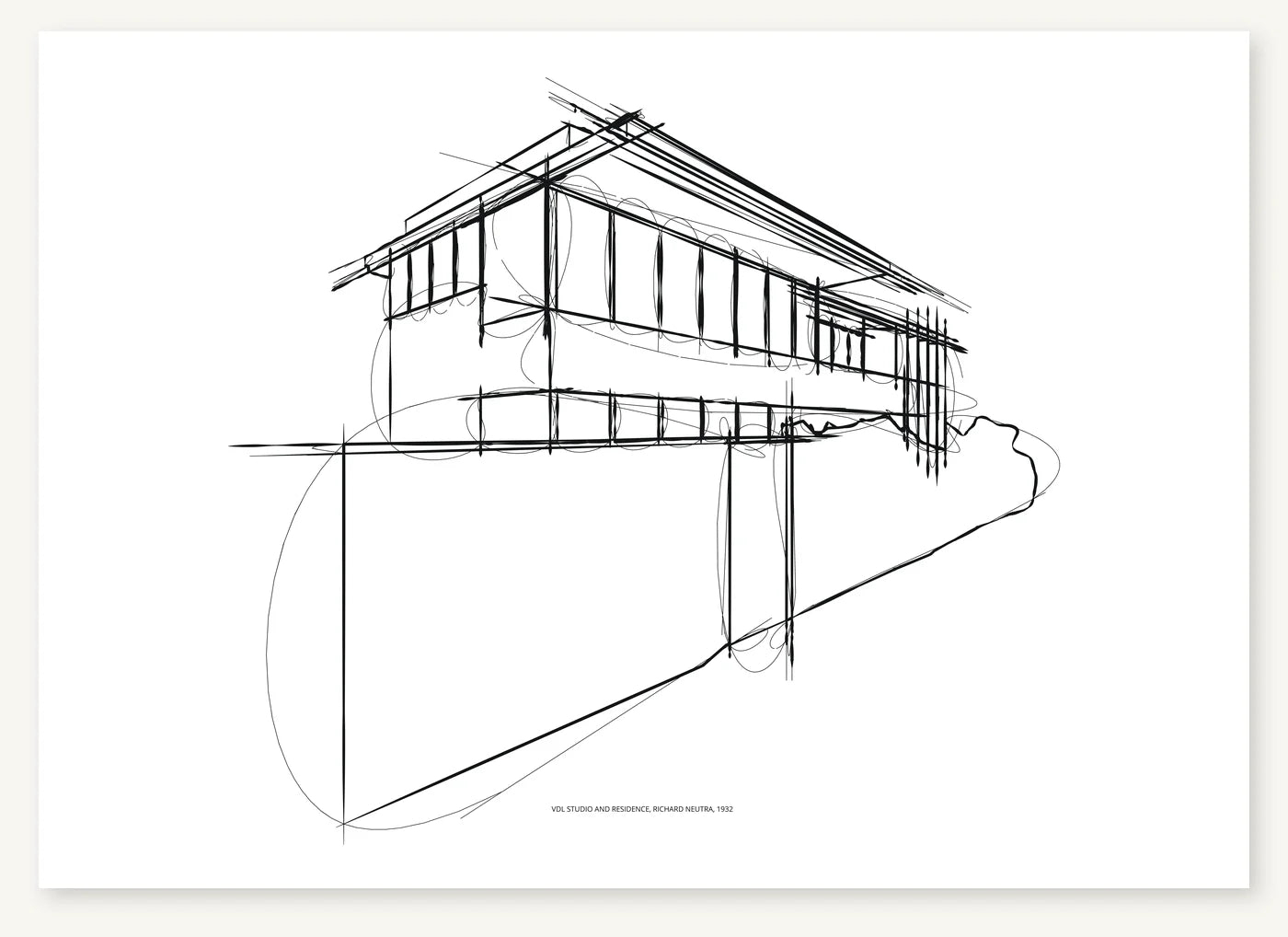 FK-067 VDL Studio Residence Freezketch architectural sketch preview