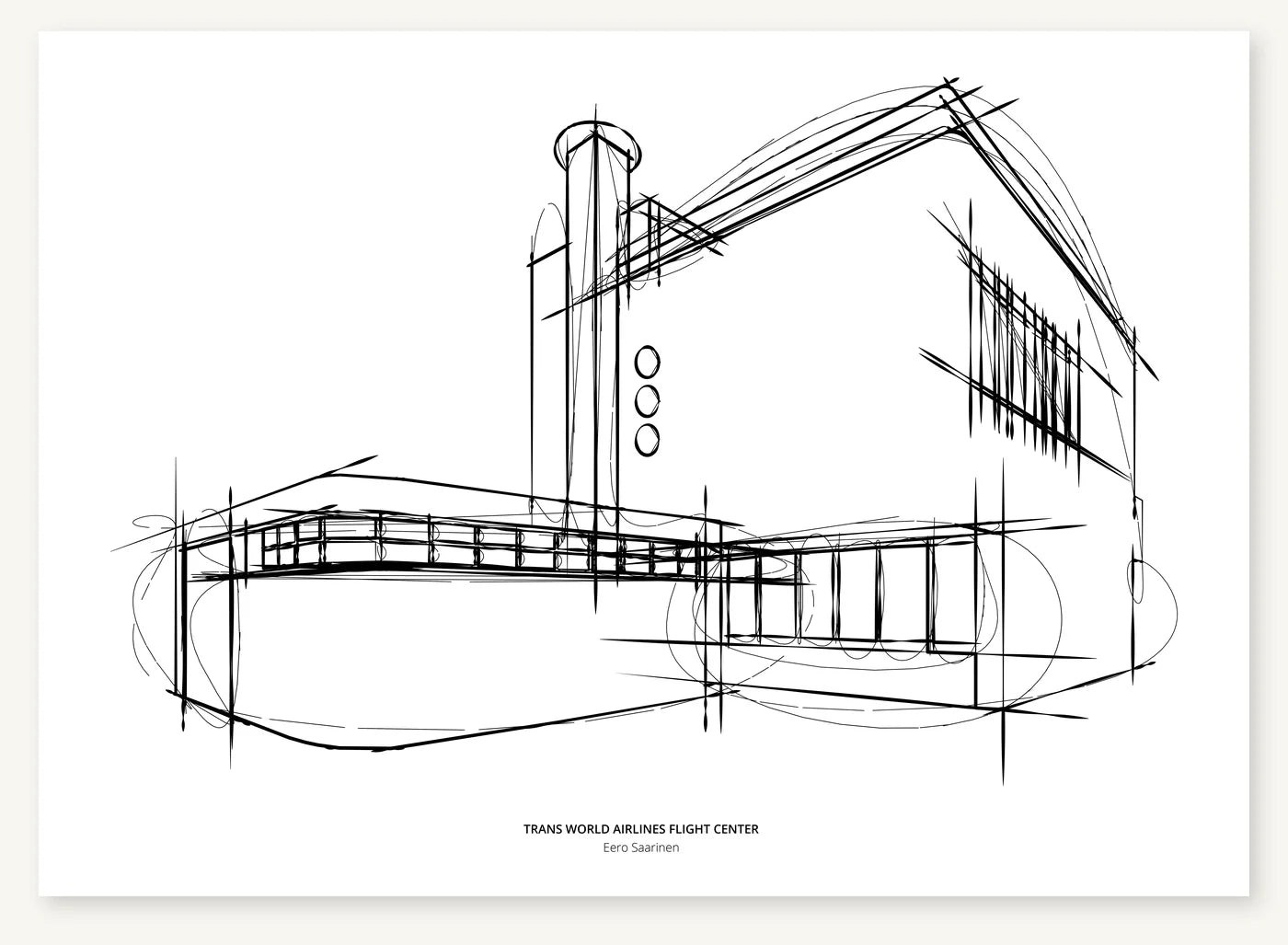 FK-087 Villa Bertaux Freezketch architectural sketch preview