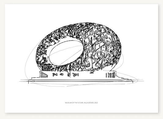 FK-200 Museum of the Future architectural sketch preview